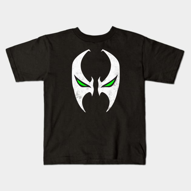 Spawn Mask Logo Kids T-Shirt by Vcormier